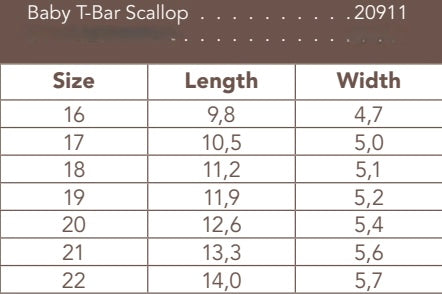 Baby Scallop T-Bar