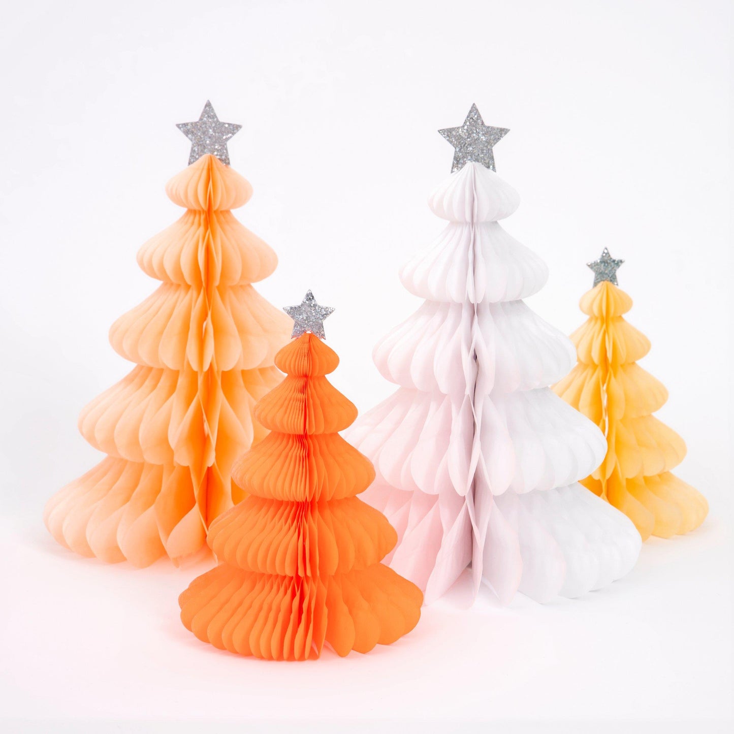 Rainbow Forest Honeycomb Decorations (Pack of 10 in 2 sizes)
