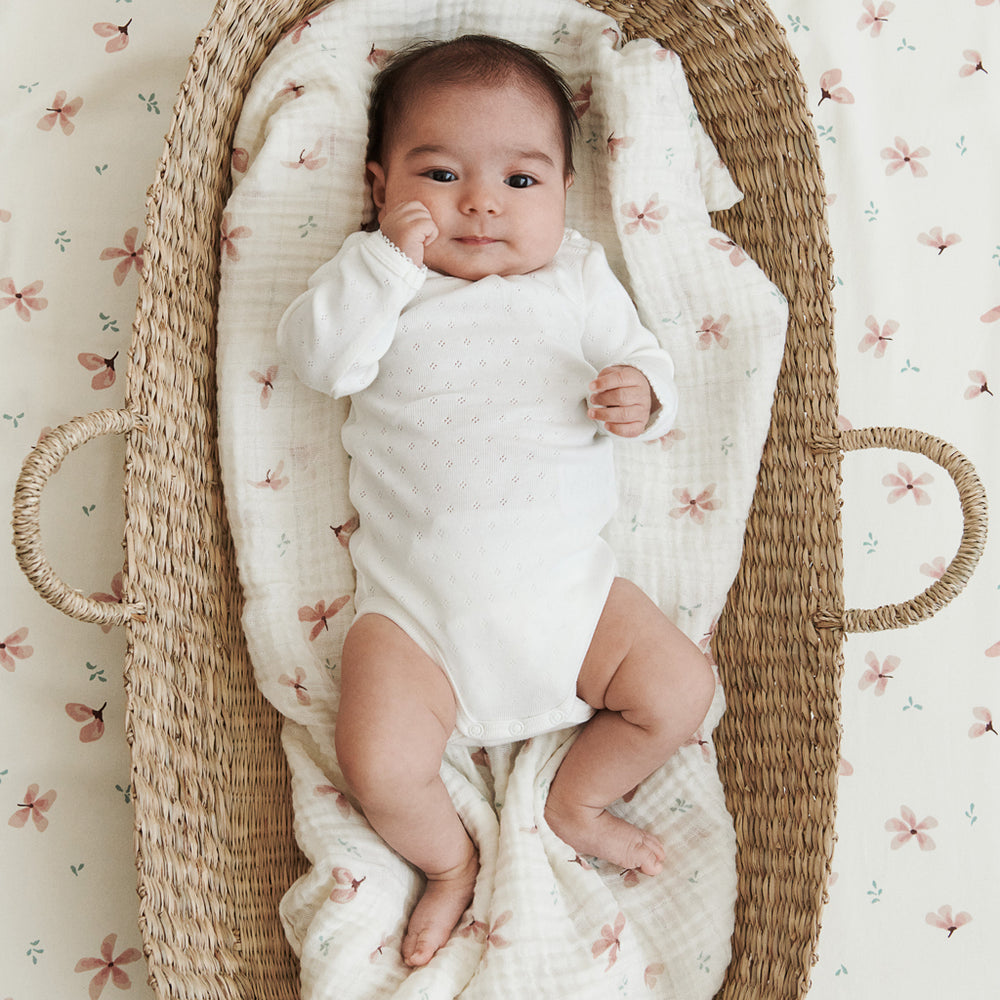 Muslin Cloth, 2-pack - Windflower Creme