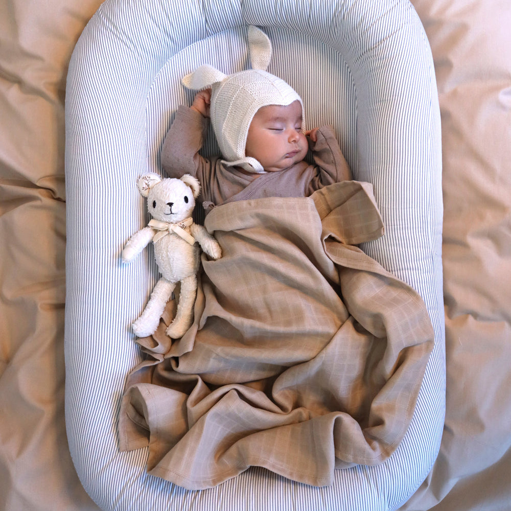 Baby Nest - Classic Stripes Blue