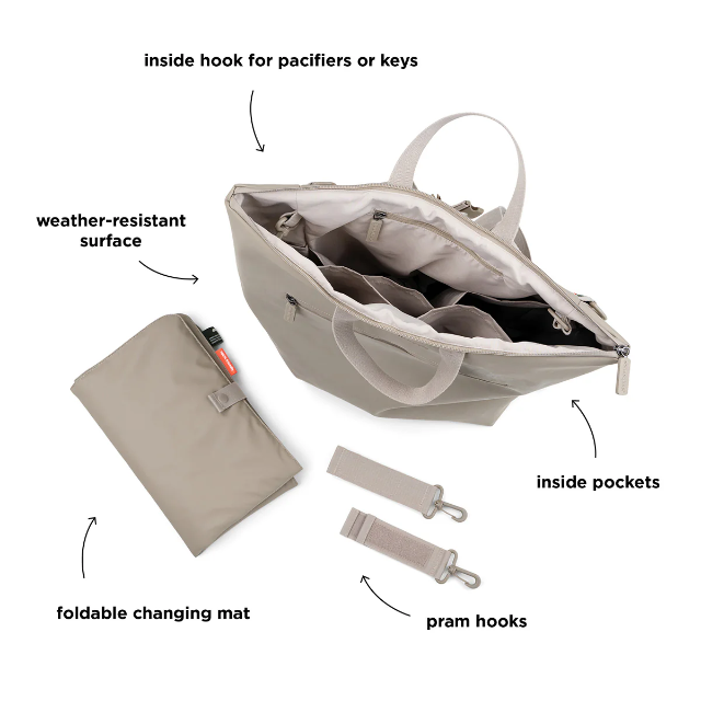Changing backpack - sand