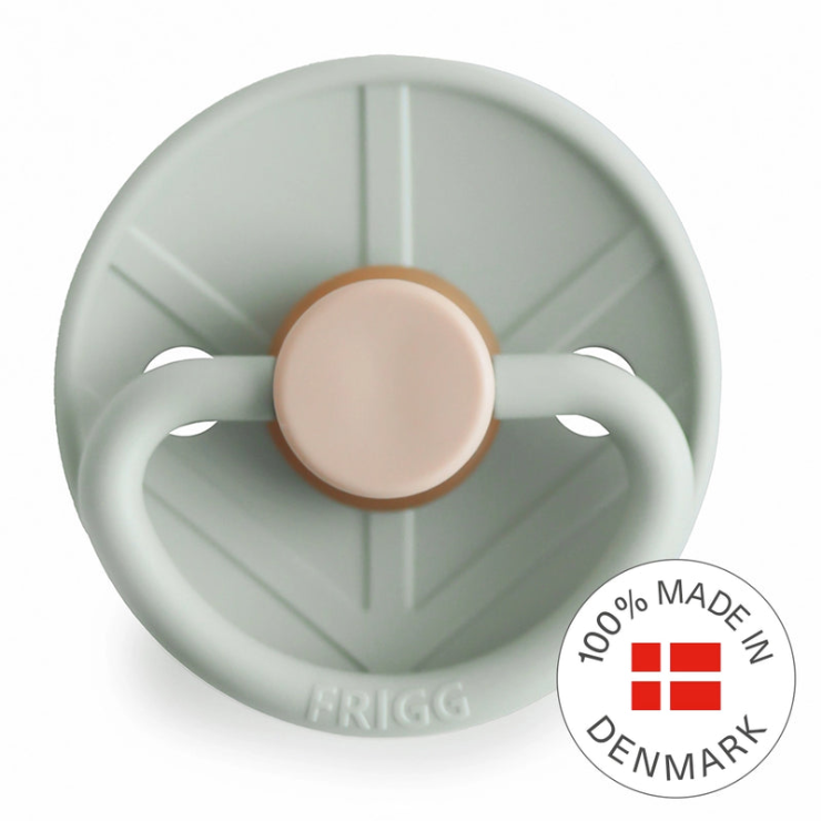 FRIGG Little Viking Pacifier 2 Pack Latex - Sage and Olive
