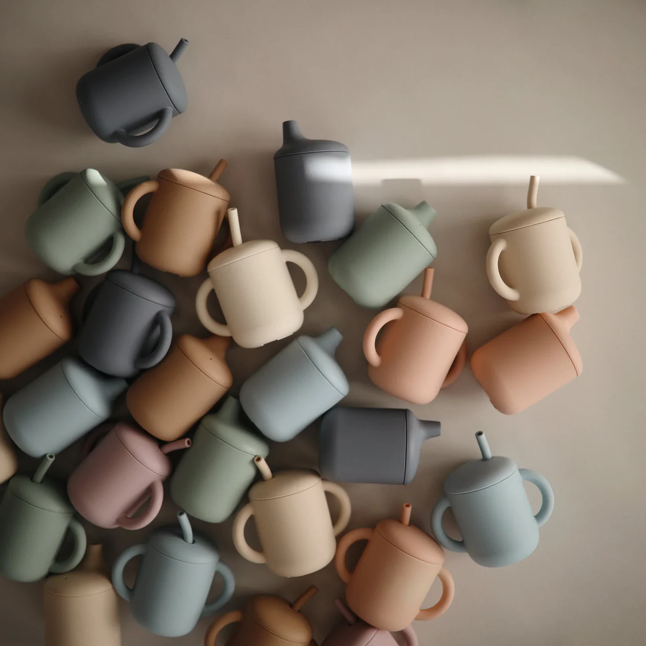 Silicone Sippy Cup - Natural
