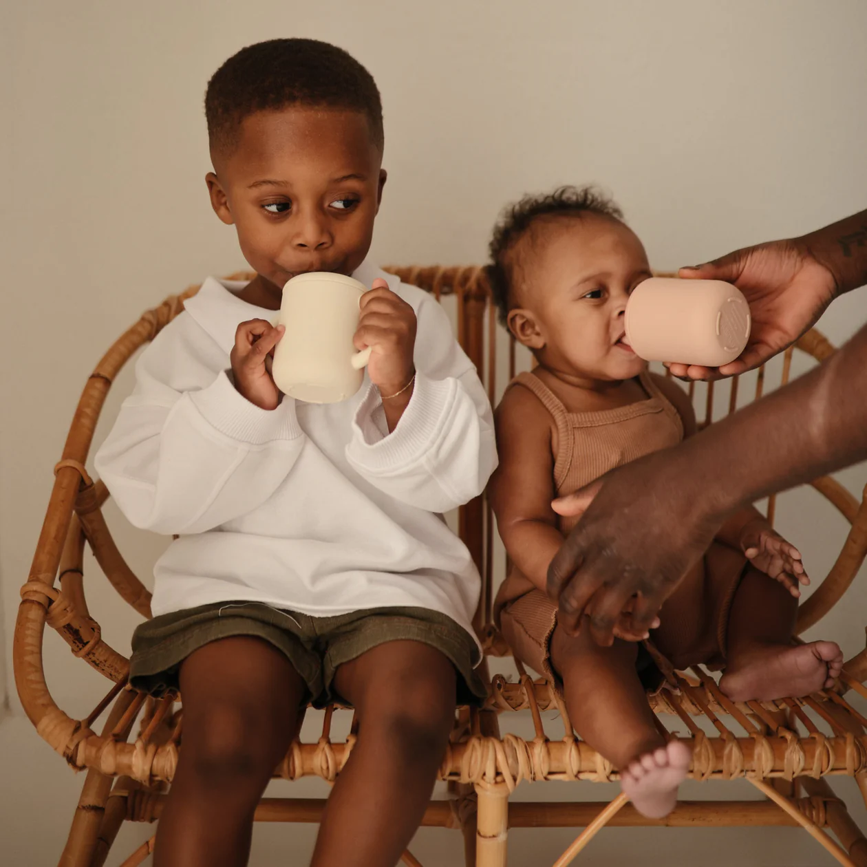 Silicone Sippy Cup - Natural