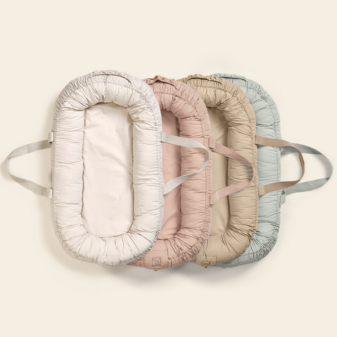 Elodie Portable Baby Nest - Pure Khaki