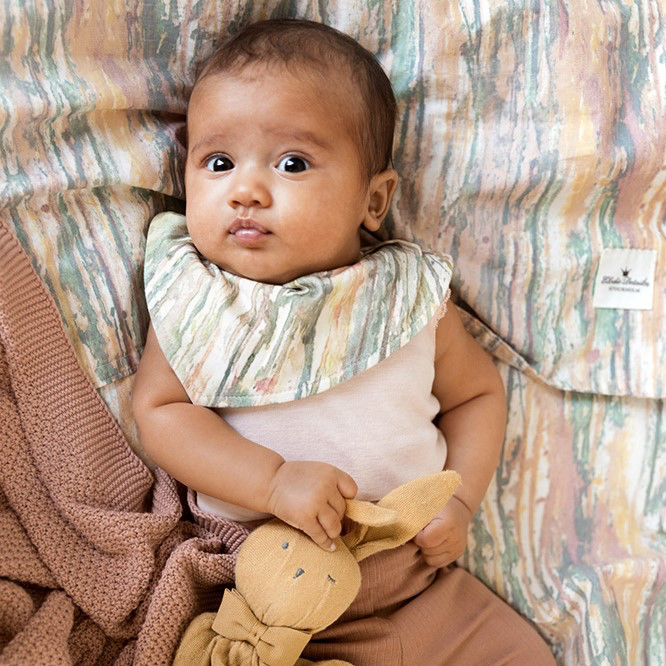 Drool Bib Unicorn Rain