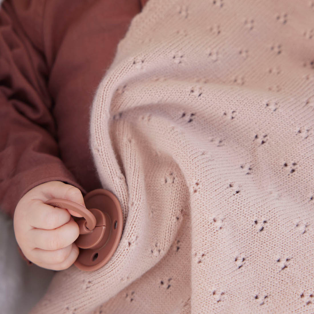 Pointelle Blanket