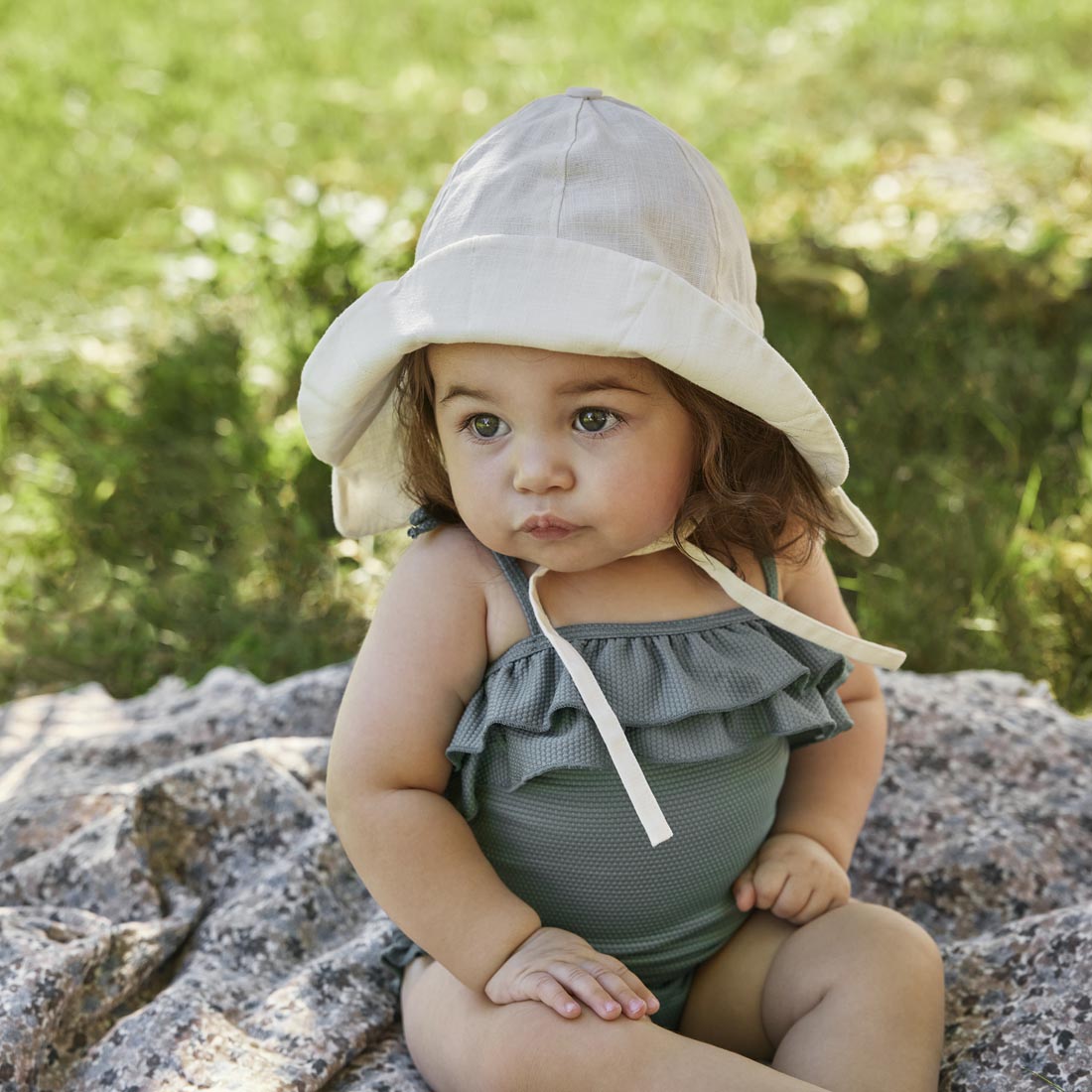 Sun Hat - Vanilla White