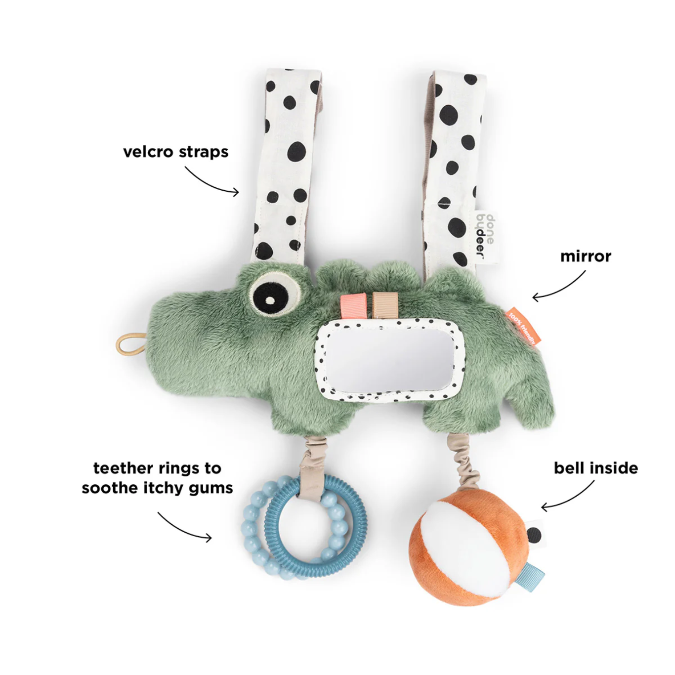 Hanging Activity Toy Green