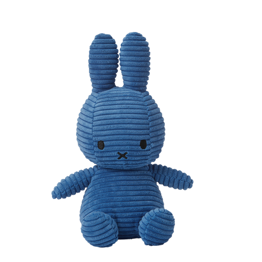 Miffy ECO Corduroy Cobalt Blue - 23 cm - 9''