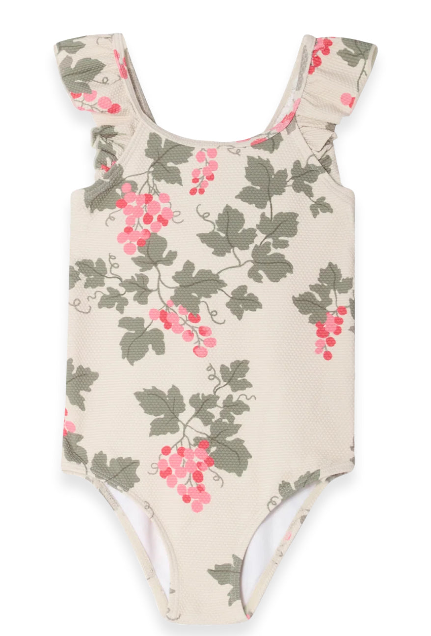 garbo&friends Frill Swimsuit (GRAPES PINK)