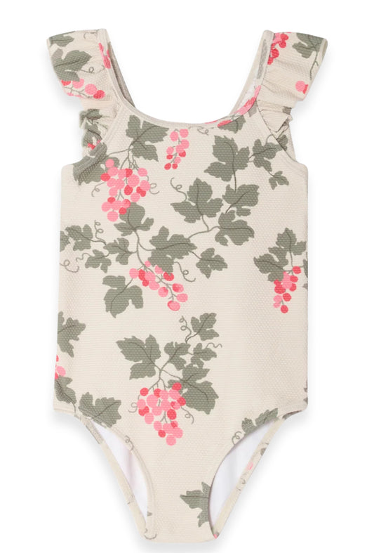 garbo&friends Frill Swimsuit (GRAPES PINK)