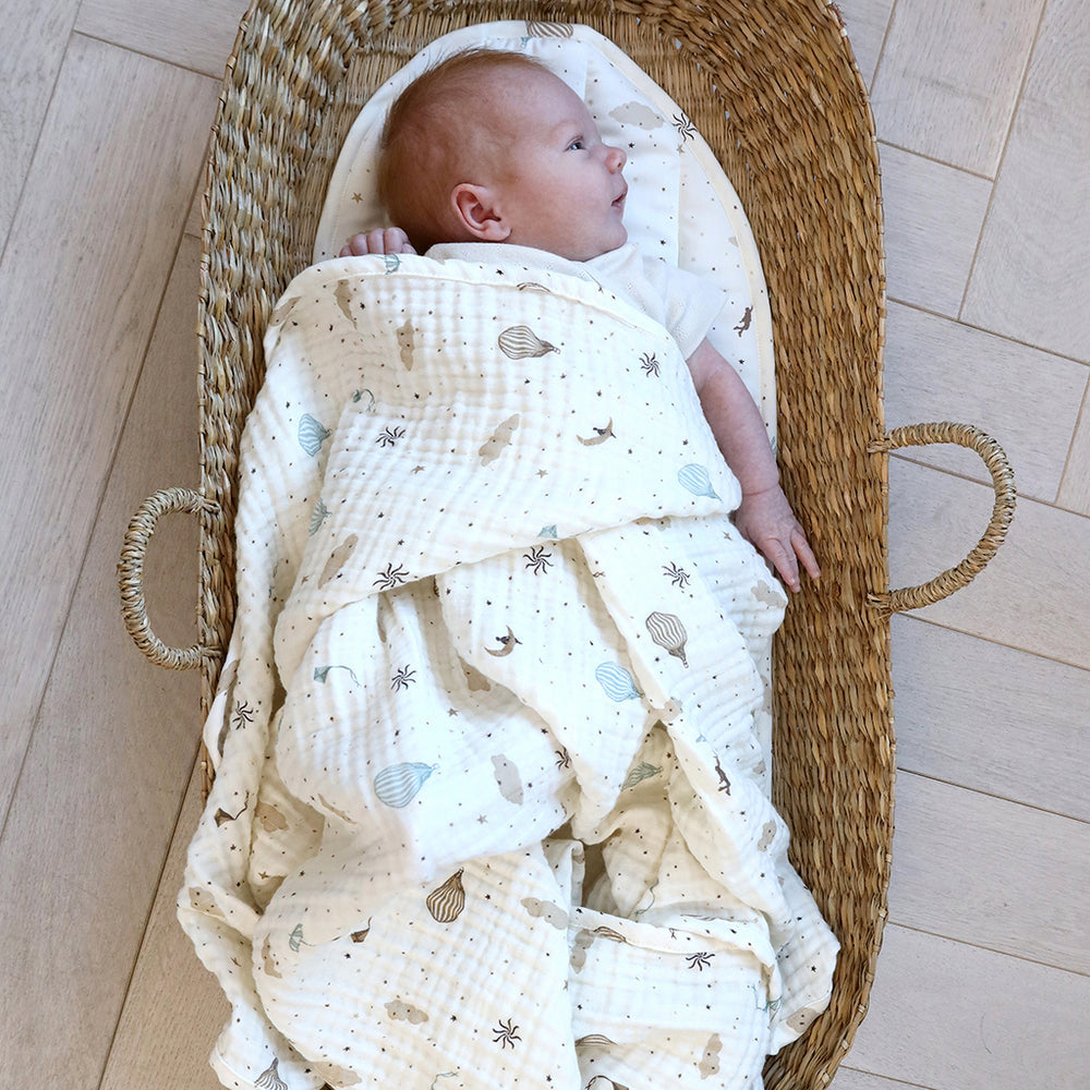 Muslin Baby Blanket- Dreamworld