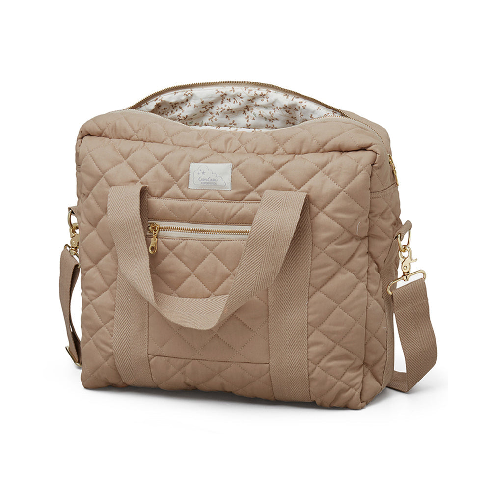 Changing Bag with Pram Strap Large -  Camel