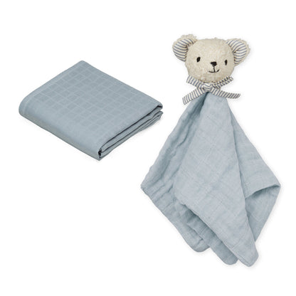 Cuddle Cloth Gift Box - Classic Stripes Blue