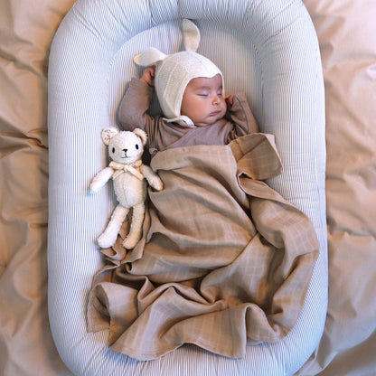 Baby Nest - Classic Stripes Blue