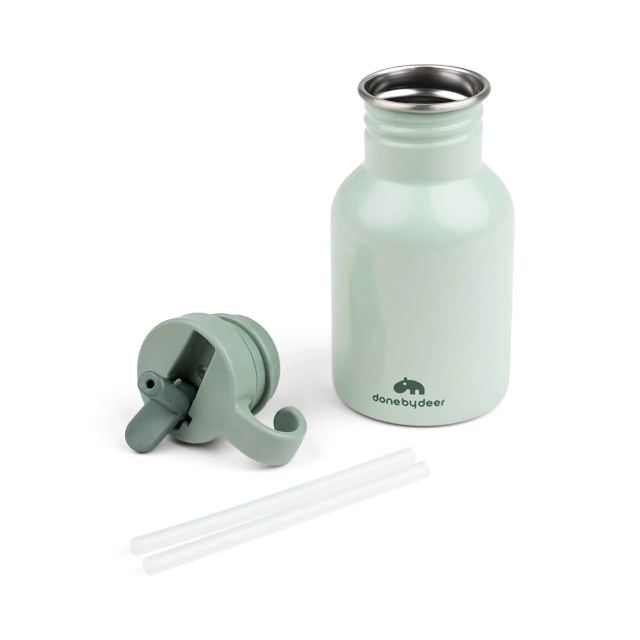 Metal bottle - croco - green - 350 ml