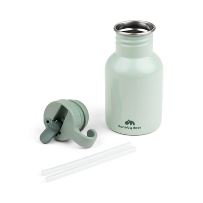 Metal bottle - croco - green - 350 ml