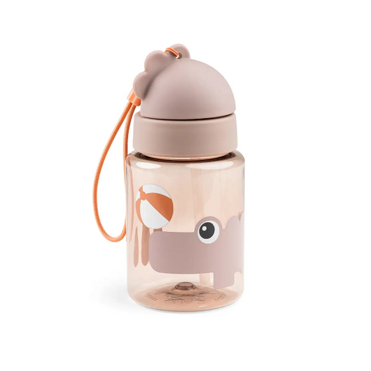 Straw bottle - playground - powder - 280 ml