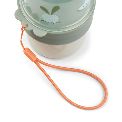 To go 2-way snack container s - birdee - green