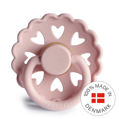 FRIGG Fairytale Pacifier 2 Pack Latex - Pretty in Peach and Primrose