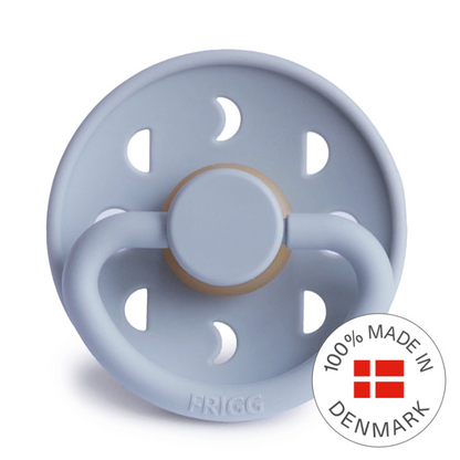 FRIGG Moon Pacifier 2 Pack Latex - Powder Blue and Slate
