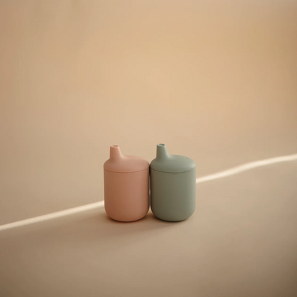 Silicone Sippy Cup - Cambridge Blue