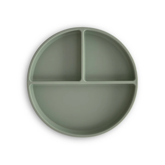Silicone Suction Plate - Dried Thyme