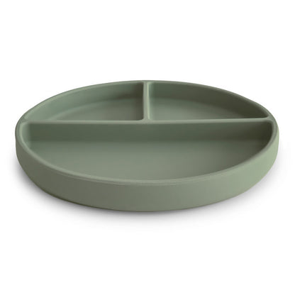 Silicone Suction Plate - Dried Thyme