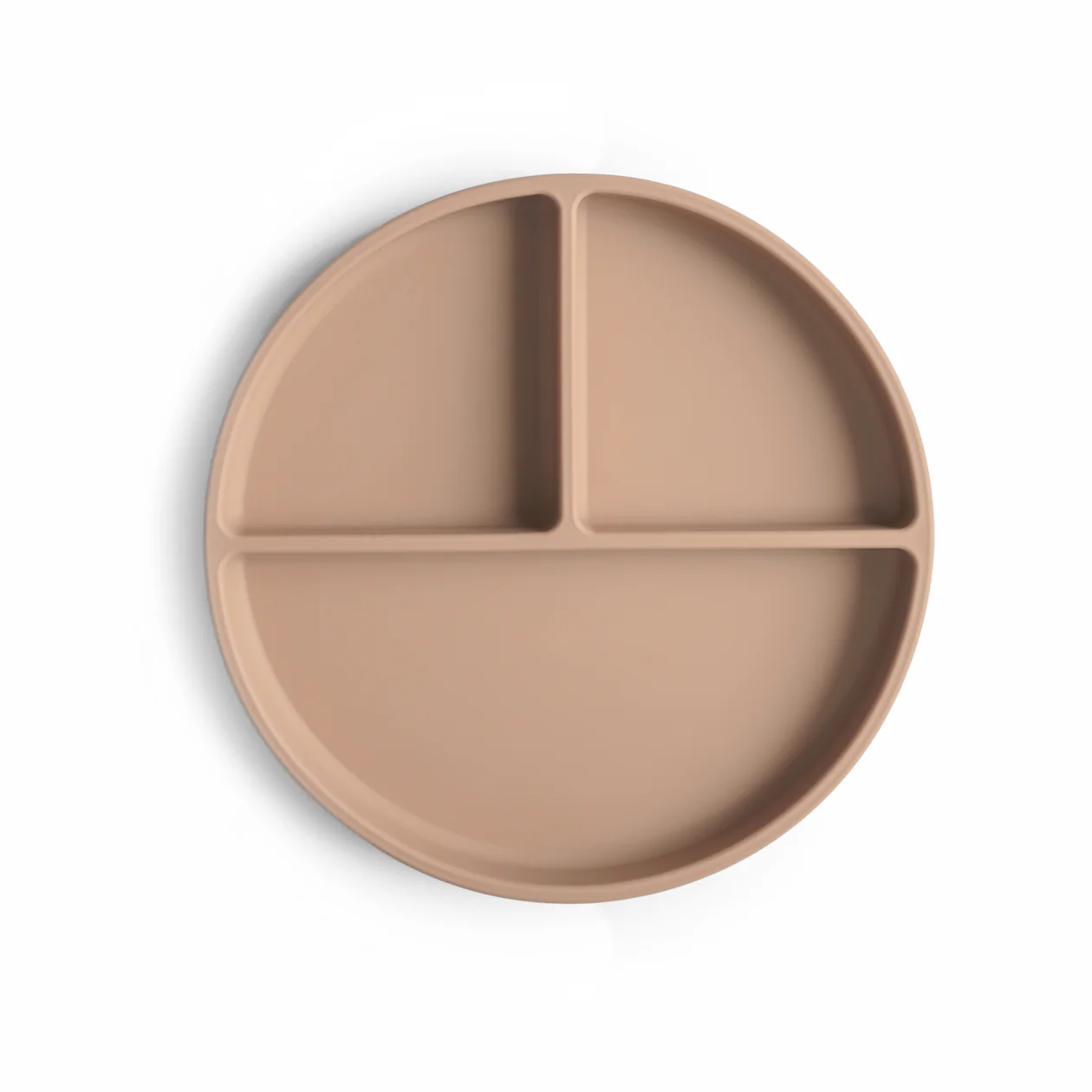 Silicone Suction Plate - Natural