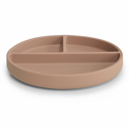 Silicone Suction Plate - Natural