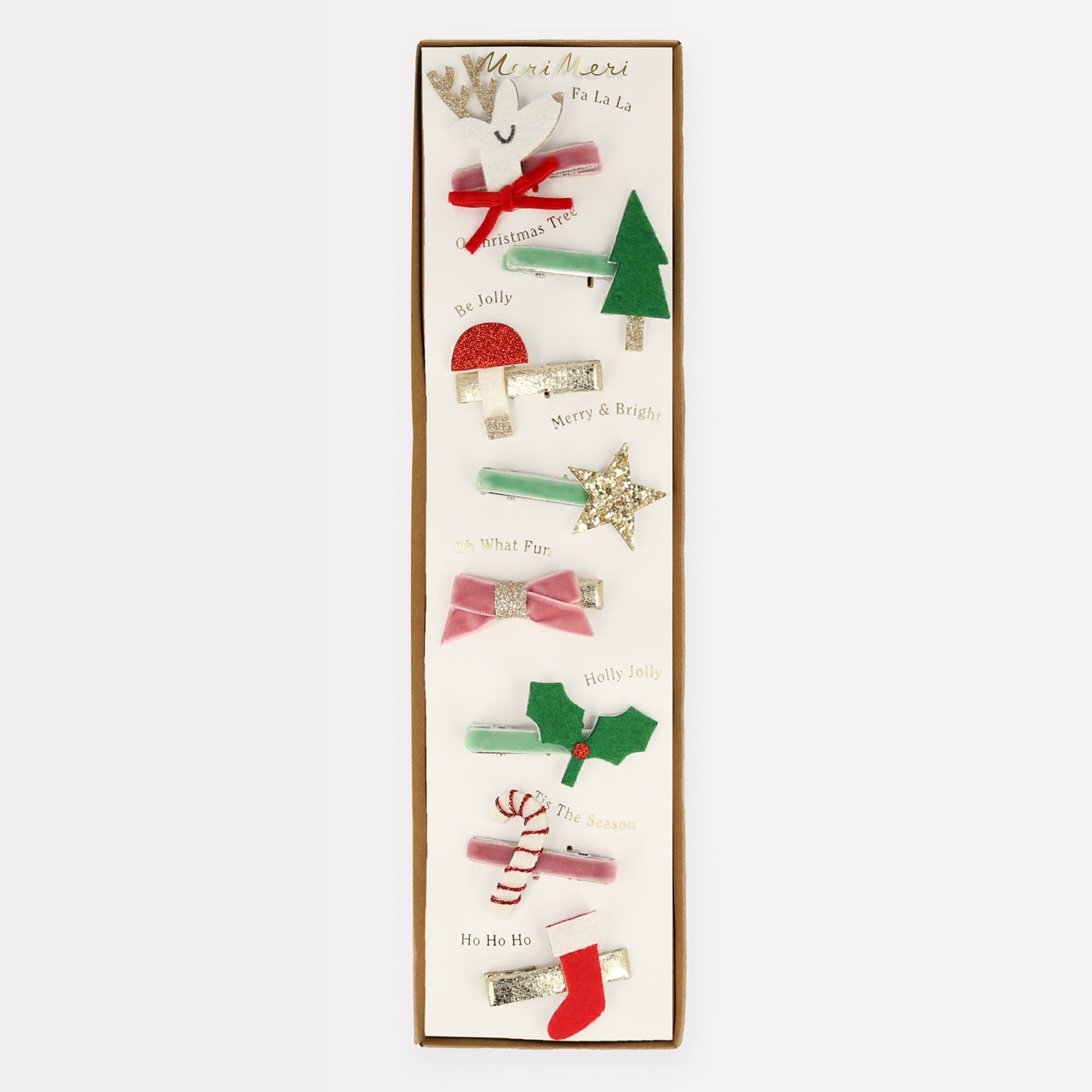 Meri Meri Christmas Icon Hair Clips
