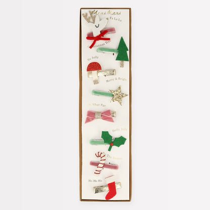 Meri Meri Christmas Icon Hair Clips