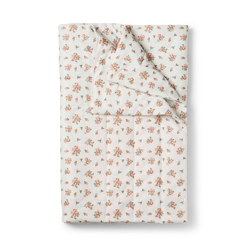 Elodie Quilted Blanket - Autumn Rose