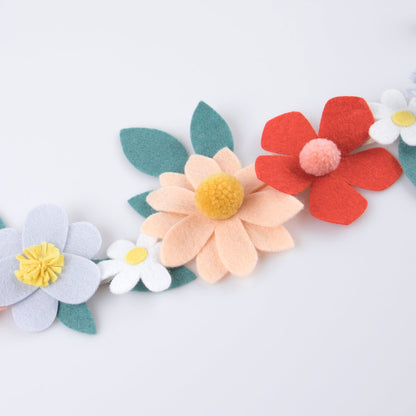 Meri Meri Felt Flower Garland