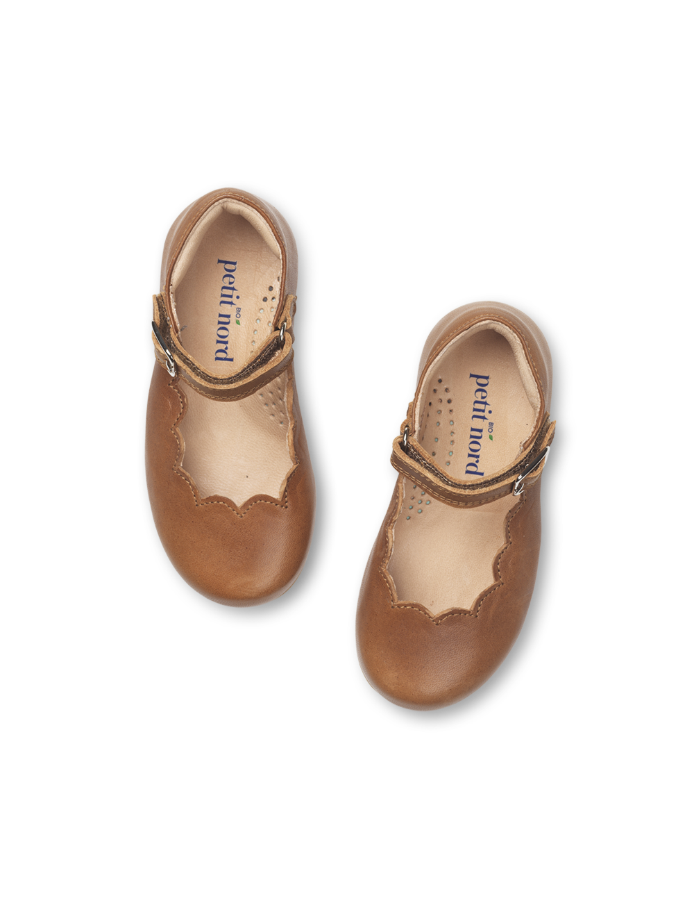 Scallop Mary Jane shoes