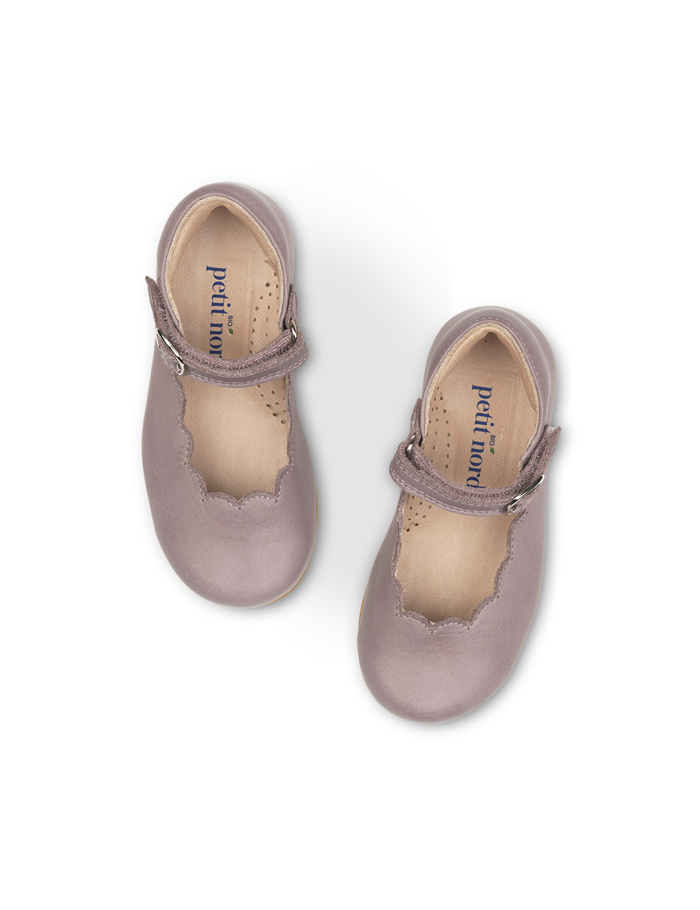 Scallop Mary Jane shoes