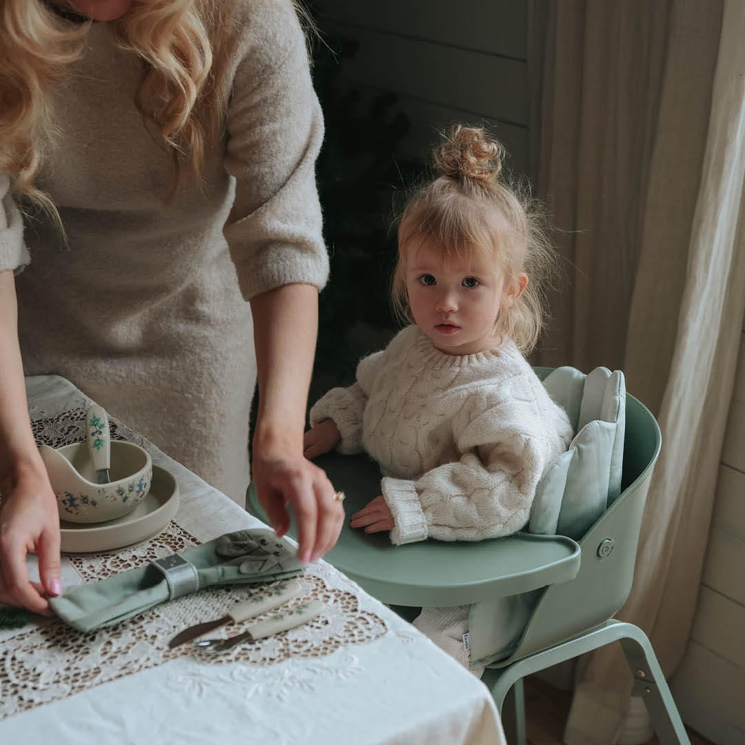 Baby Napkins 2 pieces - Mineral Green/Hazy Jade