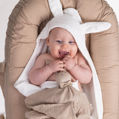 Elodie Portable Baby Nest - Pure Khaki