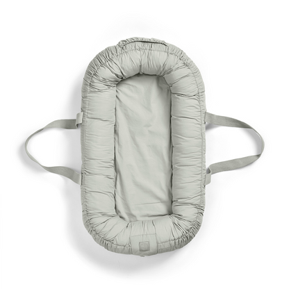 Elodie Portable Baby Nest - Mineral Green