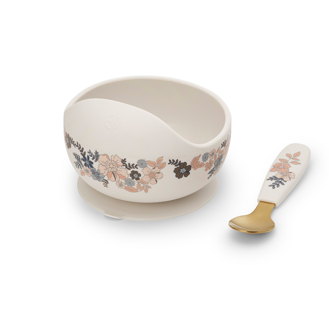 Silicone Bowl Set - Blue Garden