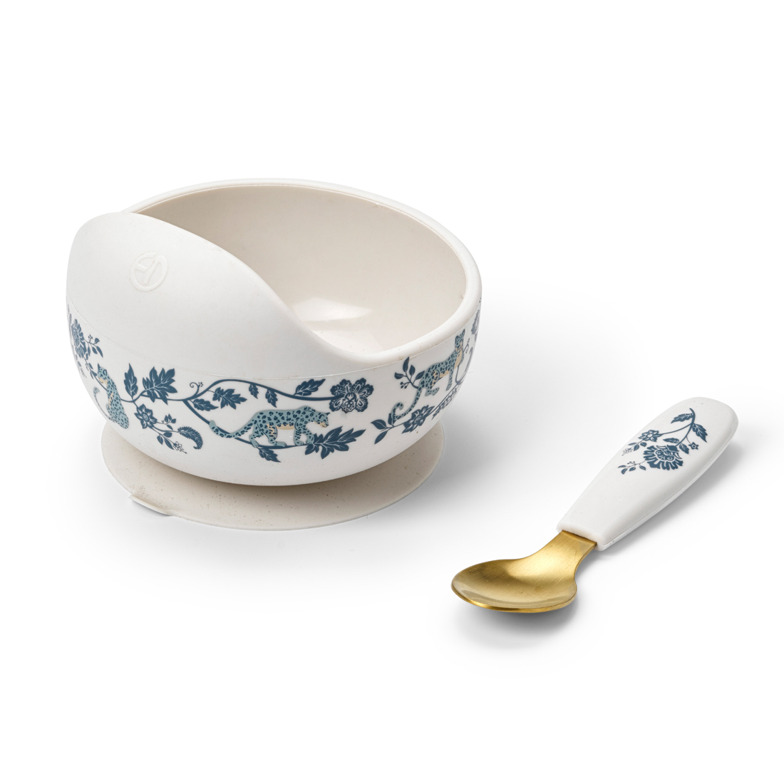 Silicone Bowl Set - Garden Leo Toile