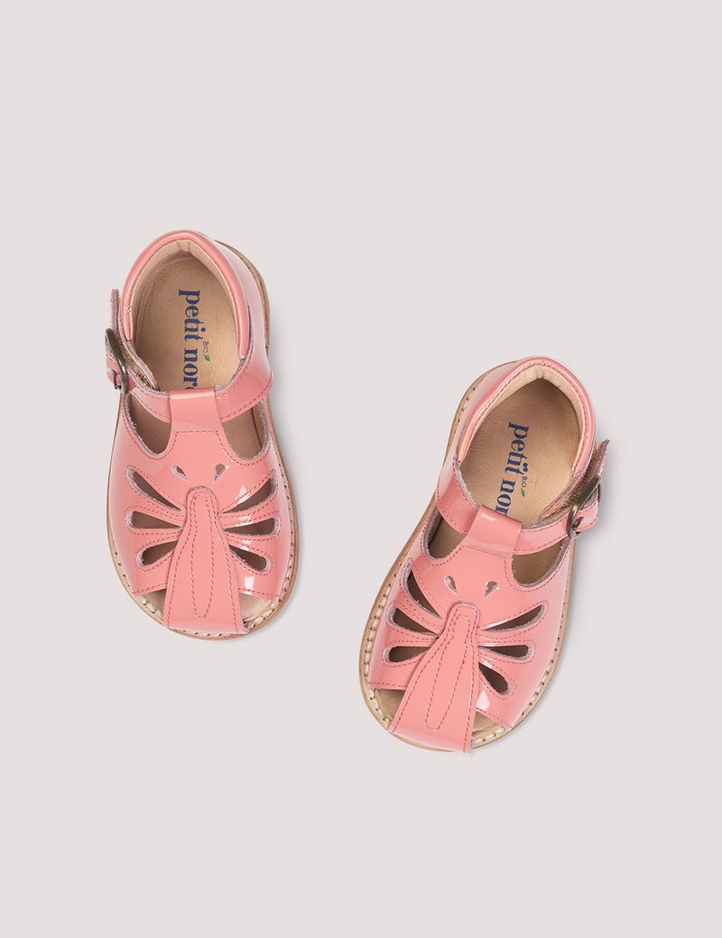 BUTTERFLY SANDAL - Papaya