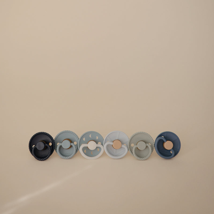 FRIGG 6-Pack Pacifiers - Latex - Endless Sea