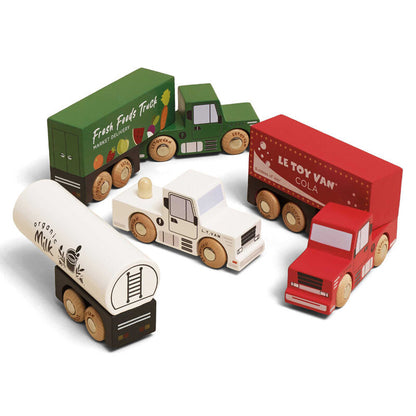 Wooden Toy Trucks
