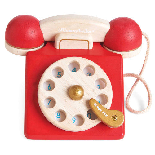 Vintage Wooden Phone