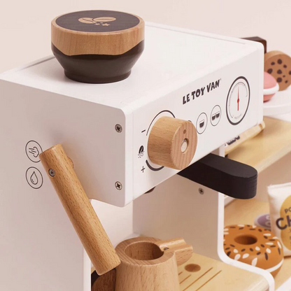 Wooden Barista Cafe Shop