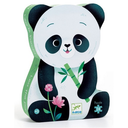 Leo the Panda 24pc Silhouette Puzzle