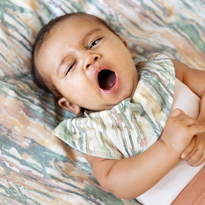 Drool Bib Unicorn Rain