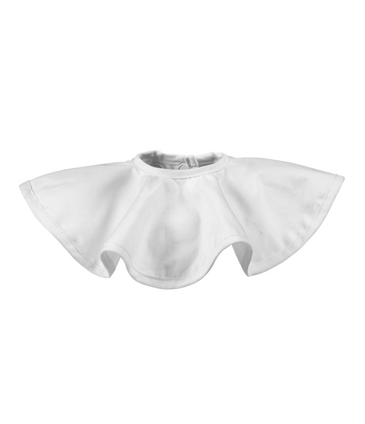 Pierrot Drool Bib Vanilla White